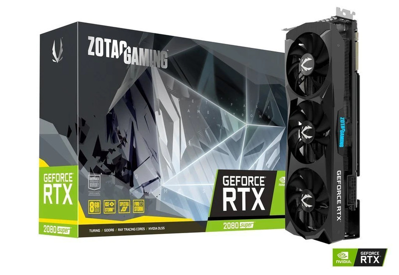 Zotac Gaming GeForce RTX 2080 Super Triple Fan - Bundle - كرت الشاشة
